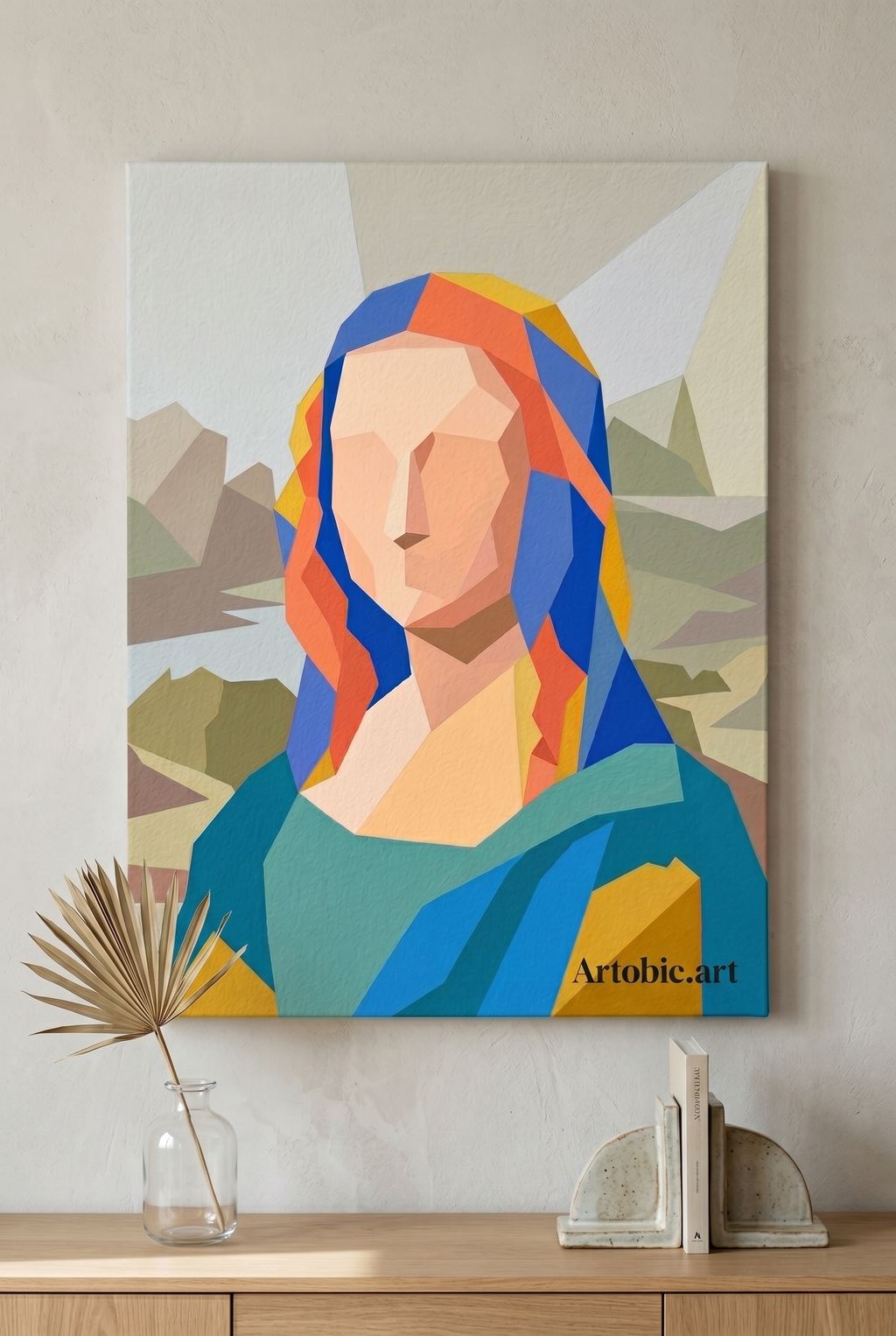Poly Mona Lisa